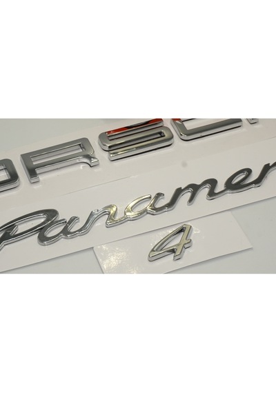 Porsche Panamera 4 Bagaj 3M 3D Abs Yazı Logo Amblem Seti (549214623)