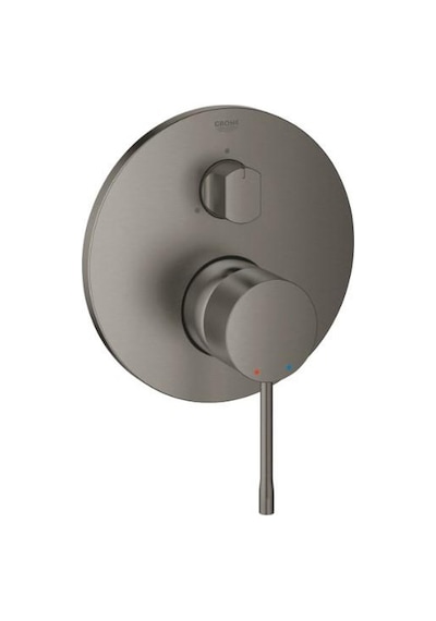 Grohe 24169AL Essence 3 Yollu Yön Değiştiricili Tek Kollu Banyo Bataryası Siyah