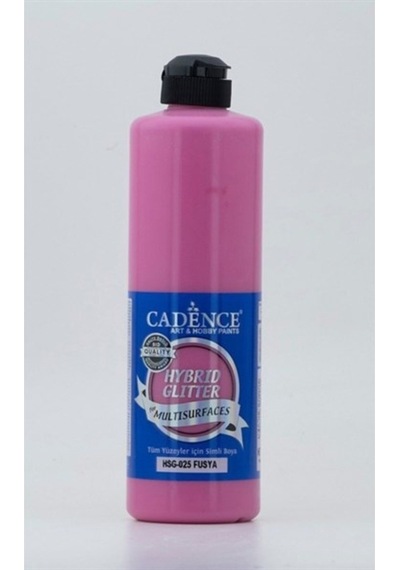 Hybrid Multisurface Simli Akrilik Boya 500Ml - Hsg-025 Fuşya (536871847)