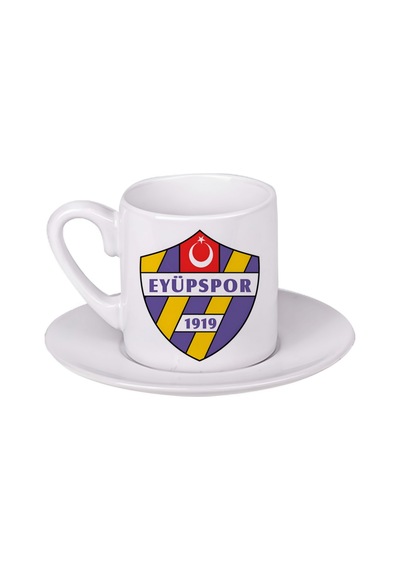 Eyüpspor Türk Kahvesi Fincanı Beyaz