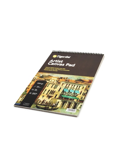 Tigertint Artist Canvas Pad Tuval Defteri A4 10 Yaprak