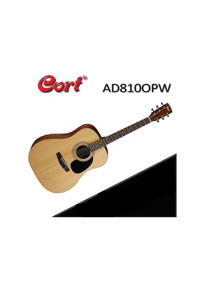 Cort Ad810Opw Akustik Gitar + Kılıf