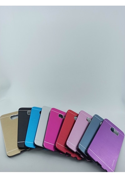 Samsung Galaxy Uyumlu S6 Motomo Metal Arka Kapak 457988004