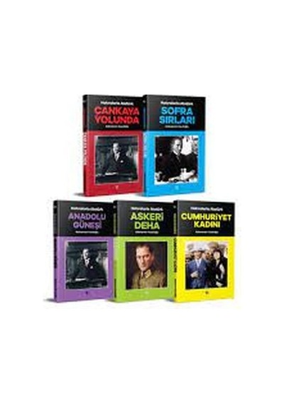 Hatıralarla Atatürk Seti - 5 Kitap Set