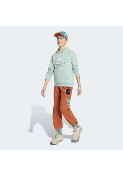 Adidas Minecraft Terrex Çocuk Yeşil Sweatshirt Kv6480