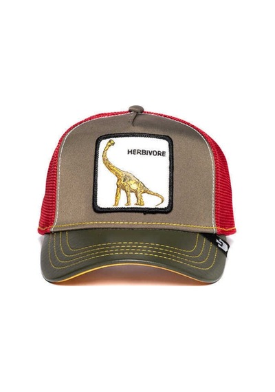 Goorin Bros Thunder Lizard Dinozor Figürlü Şapka 101-0146 Haki