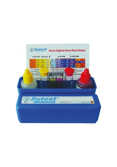 Ph - Cl Test Kiti Havuz Suyu Test Kıtı Sutest Sıvı