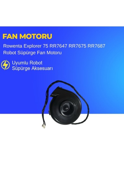 Rowenta Explorer 75 Rr7647 Rr7675 Rr7687 Robot Süpürge Fan Motoru