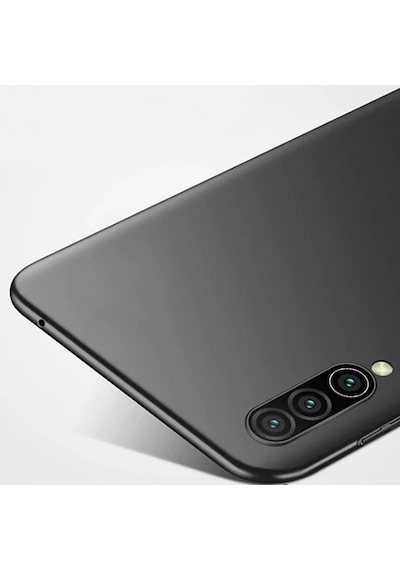 Meizu 16xs Kamera Korumalı Fit Silikon Kılıf- 5775 Siyah