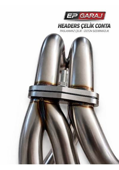 Honda İes Civic 1996-2001 Model Uyumlu 4.2.1 Çelik Headers Conta 0