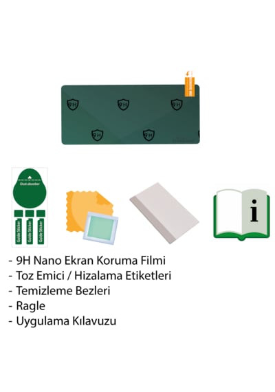 Jaecoo 7 Evolve 2024-2026 Uyumlu 10.25" Gösterge 9h Nano Ekran Koruyucu Şeffaf