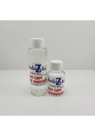 Epoksi Reçine Sıvı Cam Maddesi - 225 Ml