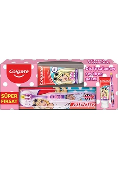 Colgate Diş Macunu 75 ML + Barbie & Batman Diş Fırçası