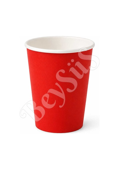 Parti Kağıt Bardak 8li Kırmızı Diğer