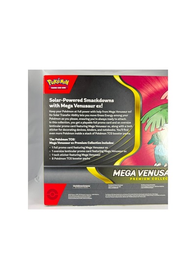 The Pokemon Tcg Mega Venusaur Ex Premium Collection Paketi