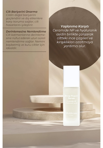 Muldream Deep Repair Ceramide NP Nemlendirici Serum 40 ML