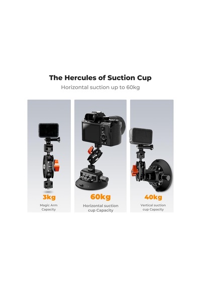 K&f Concept 6" Suction Cup - Vakum Pompalı Vantuz