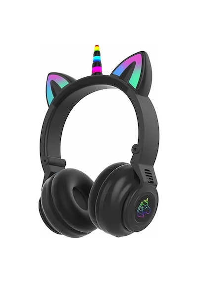 Polham Unicorn 94DB Kulak Pedli Bluetooth 5.3 Kulak Üstü Çocuk Kulaklığı