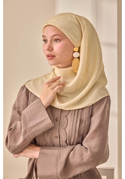 Silk Home Shiny Eşarp 75012-01 Butter Yellow