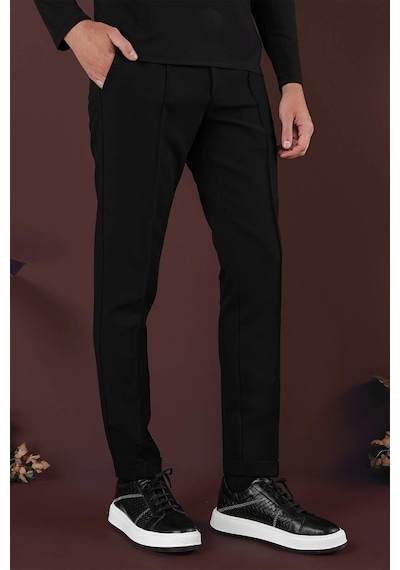 Efor P 1130 Slim Fit Siyah Spor Pantolon Siyah Efor P 1130 Slim Fit Siyah Spor Pantolon Siyah