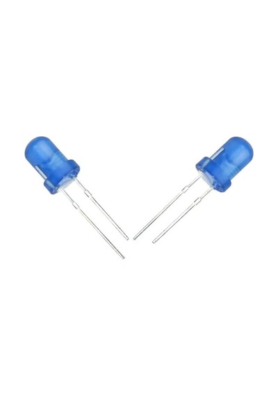 Halmet Mantar Led 4.8mm Mavi