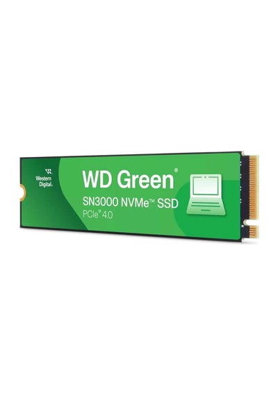 Wd Green Sn3000, Wds100t4g0e, 1tb, 5000/4200, Gen4, Nvme Pcıe M.2 2280, Ssd 1