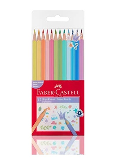 Pencil Pastel Tin Of 24 112124 Çok Renkli