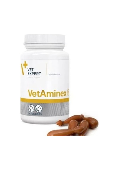 Vet Expert Vetaminex Kedi Köpekler İçin Vitamin ve Mineral Kompleksi 60 Kapsül