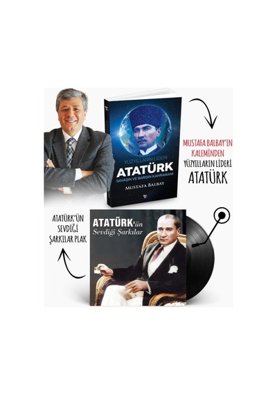 Plaklı Kitaplar - Atatürk