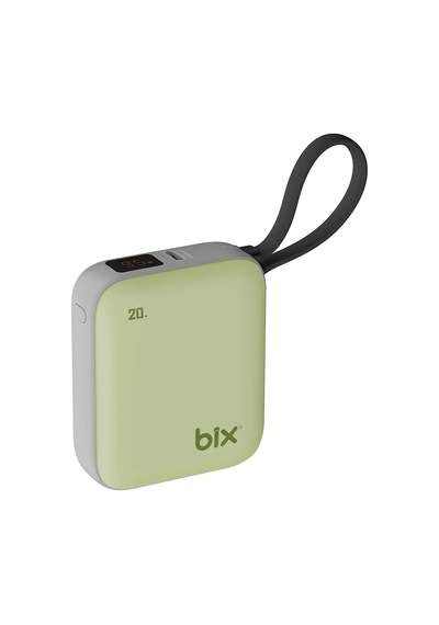 Exenar - Açık Yeşil - Mini Powerbank 10000 Mah Cep Boy Taşınabiler Hızlı Şarj Pd 20w Dijital Göstergeli Type-c Kablolu Exenar - Açık Yeşil - Mini Powerbank 10000 Mah Cep Boy Taşınabiler Hızlı Şarj Pd 20w Dijital Göstergeli Type-c Kablolu
