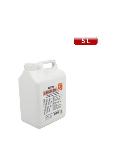 Melasty Süt Sağım Sistemi Sağım Öncesi Meme Dezenfektanı Povidin İyot Ve Gliserin Bazlı 5 Litre -2912