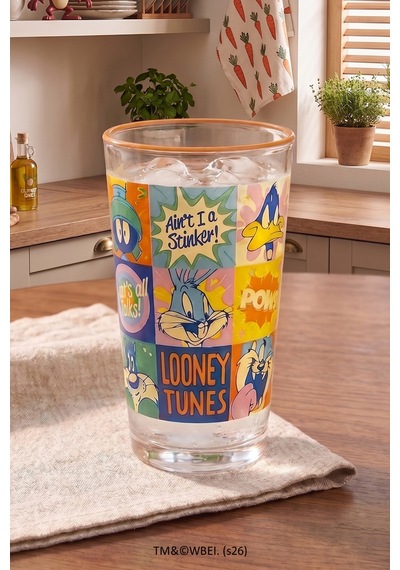 Looney Tunes 2'li Meşrubat Bardağı Seti 570 Cc Renkli