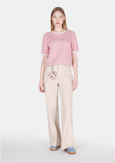 Colin's Colins Regular Fit Kadın Pembe Tişört Cl1073198 Q1.v1 Sfp Soft Pınk Pembe
