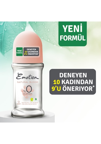 Emotion Natural Bloom Kadın Roll On 3 x 50 ML