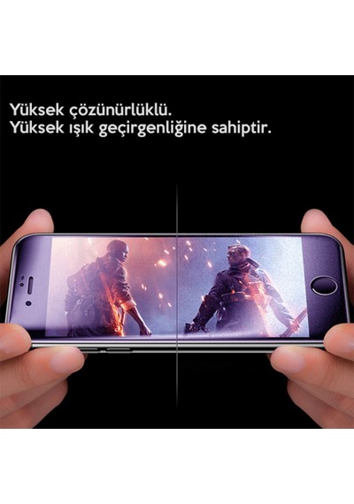 Apple Uyumlu   iPhone 11 Pro -5.8- Xs-X Anti Blue Light 3D Full Cam Ekran Koruy Siyah (394342503)