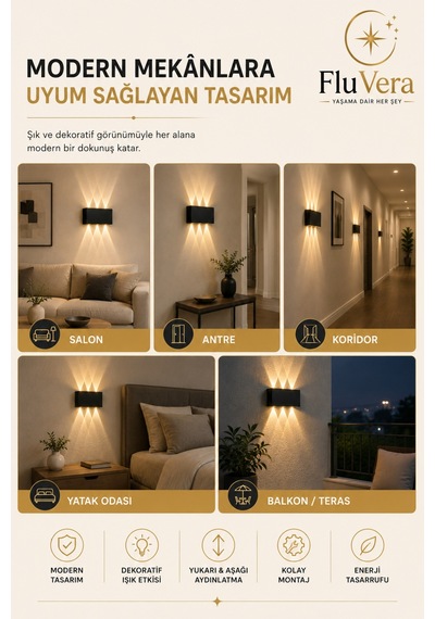 Gün Işığı Pilli 12w Led Duvar Apliği Siyah Çift Yönlü Işık Modern Dekoratif Aydınlatma3 Led İç & Dış Mekan Duvar Lambası Siyah Gün Işığı Pilli 12w Led Duvar Apliği Siyah Çift Yönlü Işık Modern Dekoratif Aydınlatma3 Led İç & Dış Mekan Duvar Lambası Siyah