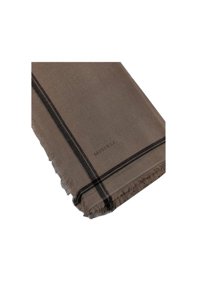 Mim Eşarp Mısırlı Eşarpları Pamuk Şal 100x200 Cm Vizon