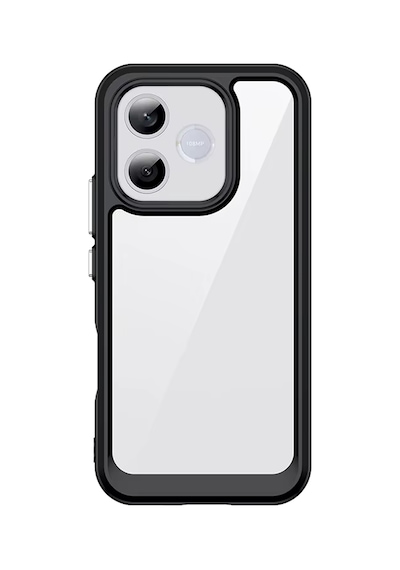 Microcase Honor 600 Lite Shield Serisi Darbeye Dayanıklı Yarı Esnek Plastik Tpu Kılıf - Al8100 Siyah