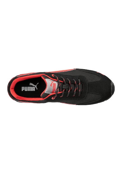 Puma Safety Madrid Low Siyah Alüminyum Burunlu Kaydırmaz Taban S1 Pl Fo Sr İş Ayakkabısı 45 Nu. Siyah