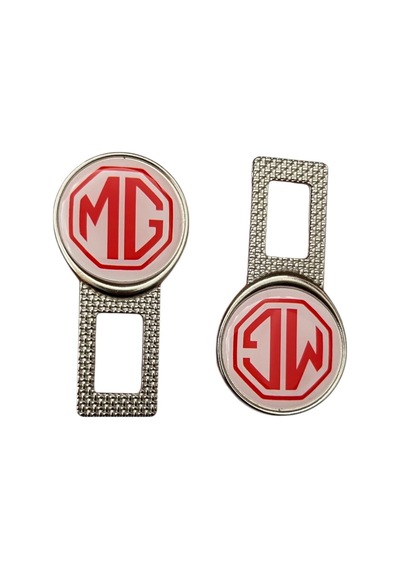 Mg Metal Kemer Görseli 2 Adet Çift Yönlüdür Logosu