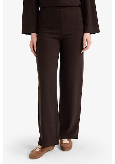 Defacto Wide Leg Geniş Bol Paça Pantolon G4085ax25wnbn338 Kahve-bn338