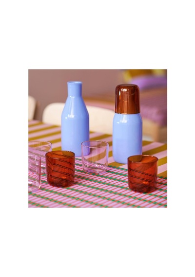Bardak Seti, Açık Pembe-kahverengi, 30 Cl, 2 Adet Çok Renkli
