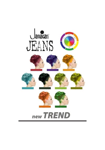 Jamaican Jeans Color Renkli Saç Boyası 546 Mor