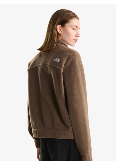 The North Face Nf0a8j6k-0v2 W Fleece Collared Jacket Kadın Ceket Kahverengi