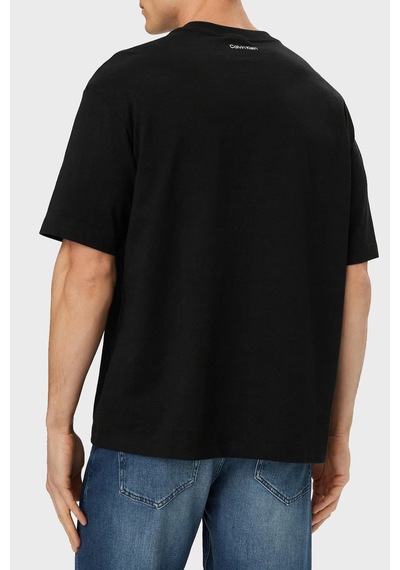 Calvin Klein Erkek T Shirt Lv04re827g Ub1 Siyah