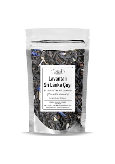 Tos The Organic Spices Lavantalı Sri Lanka Çayı 1 KG