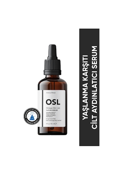 OSL Omega Skin Lab  Ve Cilt Aydınlatıcı Cef-ha Serum 30 ML