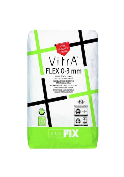 VitrA VitrAfix Flex 0-3 Mm Beyaz Kil Bej 5 Kg F24303405