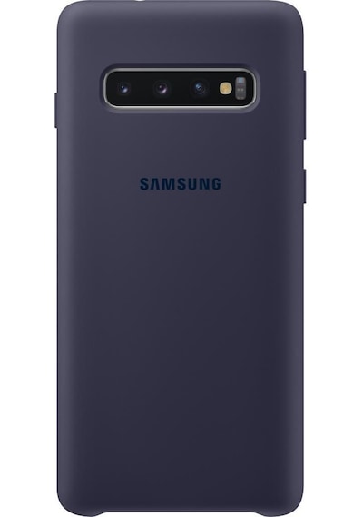 Galaxy Uyumlu S10 İle Uyumlu Kılıf Silicone Cover Lacivert Ef-pg973tnegww Mavi