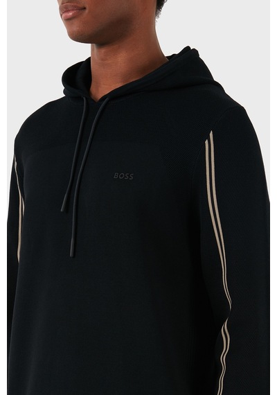Boss Erkek Sweat 50523284 001 Siyah Siyah